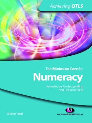 cover image of The Minimum Core for Numeracy